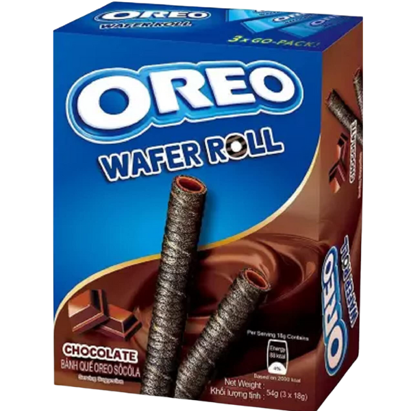 Oreo Chocolate Wafer Roll - 54 g