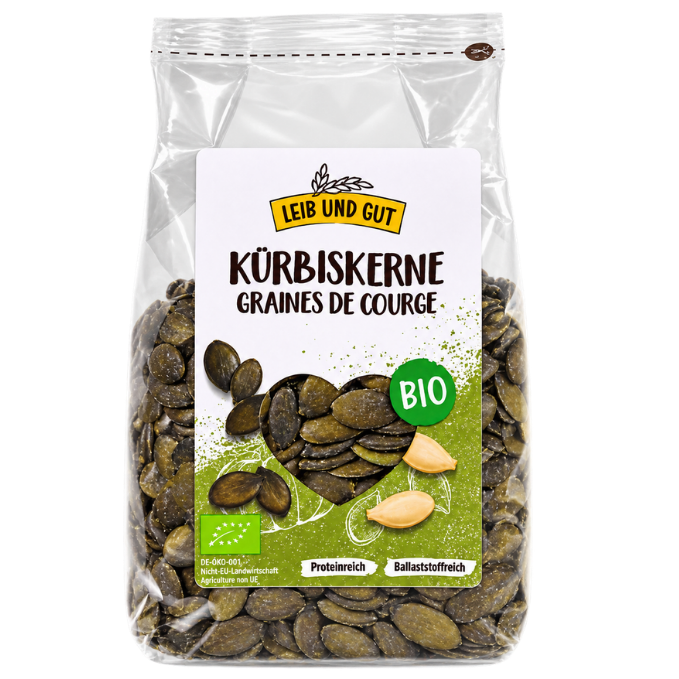 Organic Pumpkin Seeds – 260 g