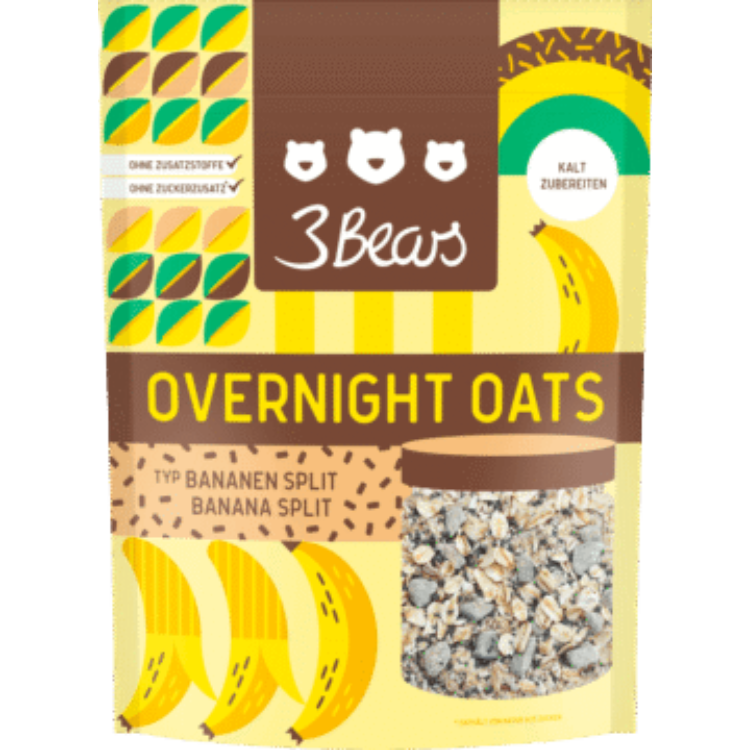 Overnight Oats Banana Split - 400 g