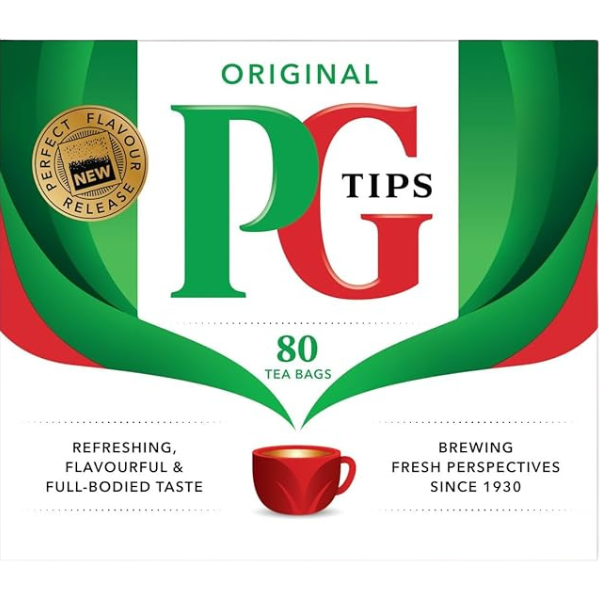 PG Tips Tea Bags - 80 bags - 232 g