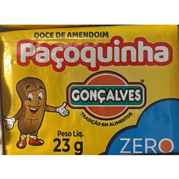 Pacoquinha Zero Sugar – 23 g