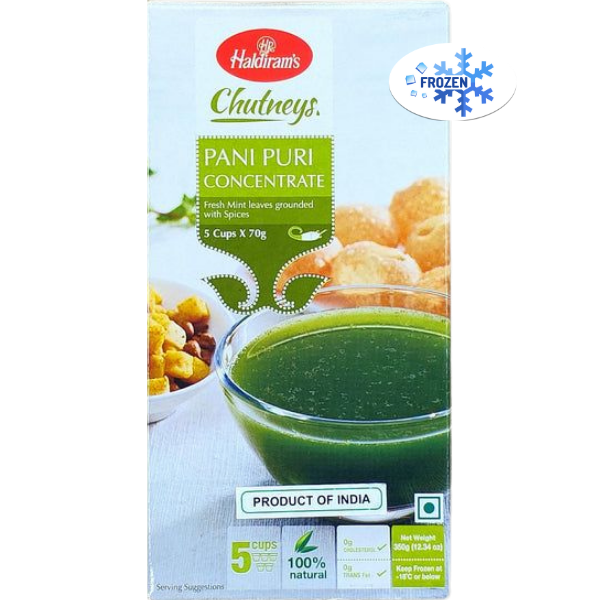 Pani puri concentrate 5 Pcs Frozen - 350 g