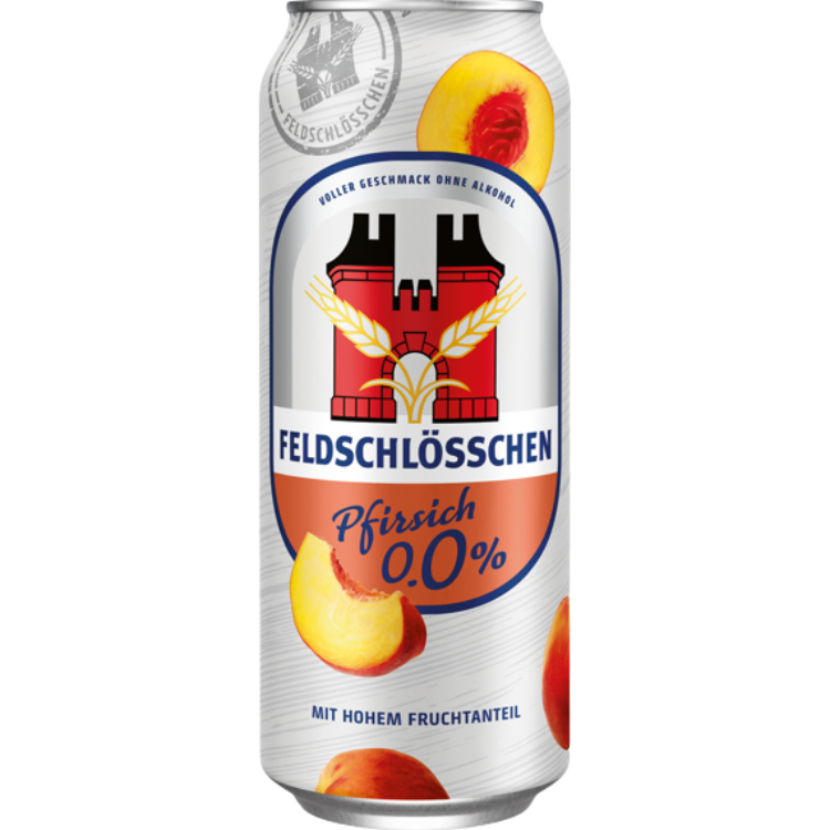 Peach Beer 0.0% (Non-Alcoholic) – 500 ml