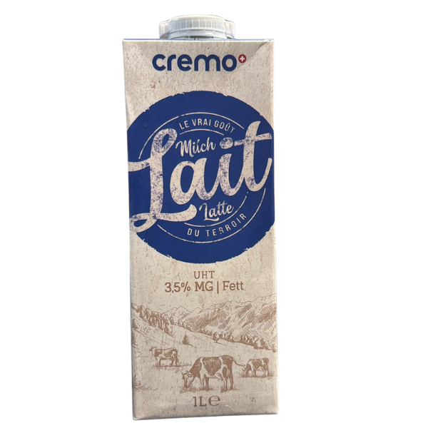 Cremo UHT Milk 3.5% – 1 L