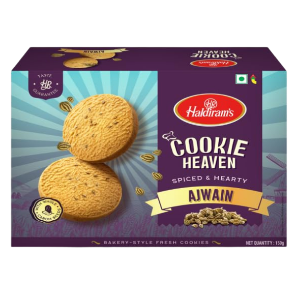 Haldiram Cookie Heaven Ajwain – 150 g