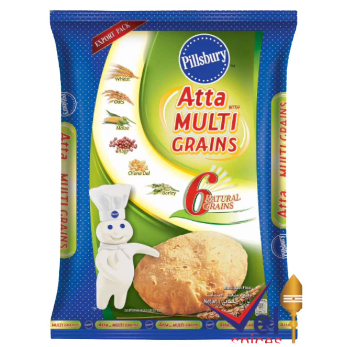 Pillsbury Multigrain Atta - 5 kg