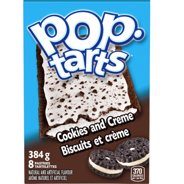 Kelloggs Pop Tarts Cookies & Cream - 383 g