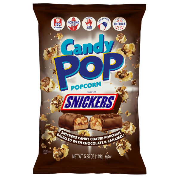 Popcorn USA Snickers Candy Pop - 149 g