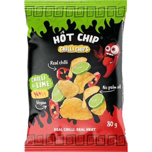 Potato Chips Chili & Lime - 80 g