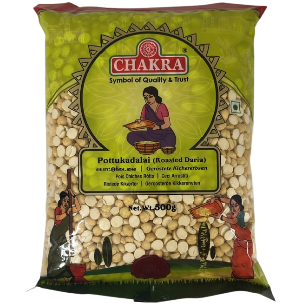Pottu Kadalai (Roasted Gram Split Daria) - 500 g