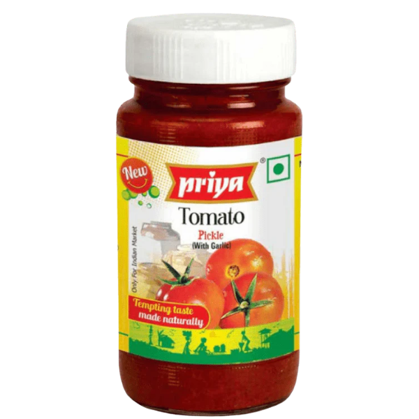 Priya Tomato Pickle (With Garlic) – 300 g