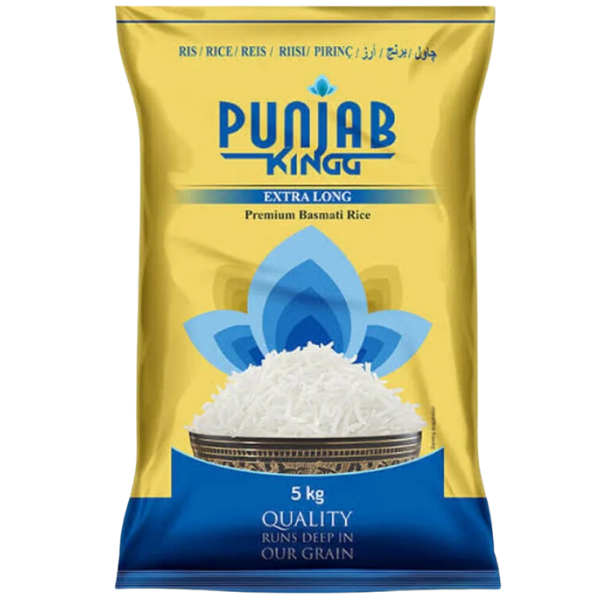 Punjab Kingg Premium Basmati Rice - 5 Kg