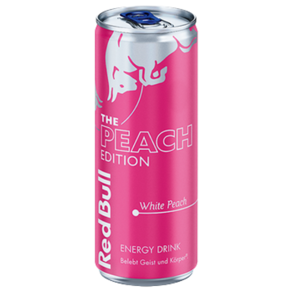 Red Bull Peach Edition - 25 cl