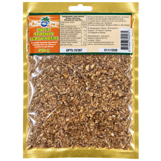 Red Shrimps Smoked & Dried – 100 g