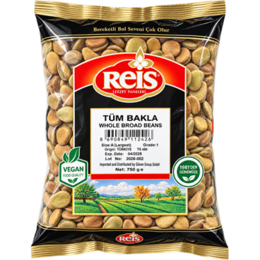 Reis Whole Broad Beans (Tum Bakla) – 750 g