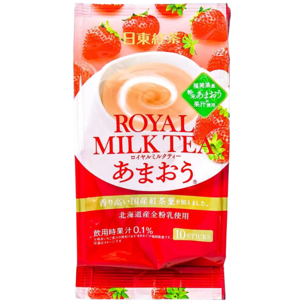 Royal Milk Tea Strawberry Flavour - 112 g