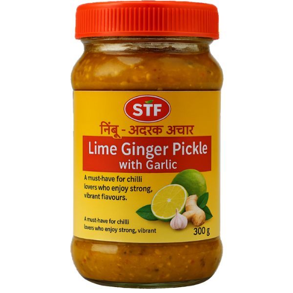 STF Lime Ginger Pickle with Garlic – 300 g