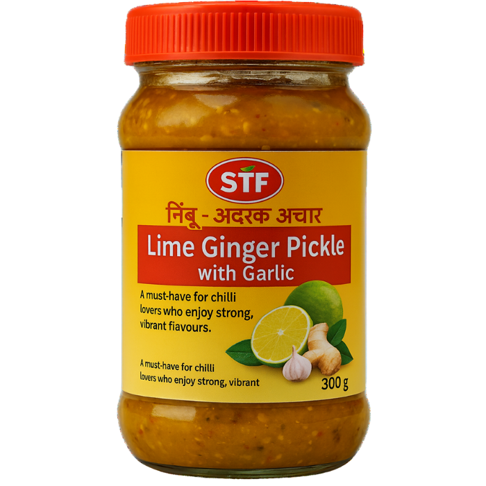 STF Lime Ginger Pickle with Garlic – 300 g