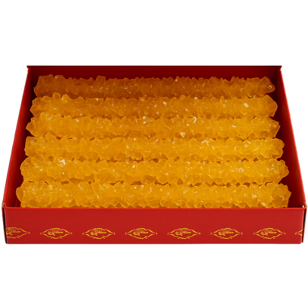 Saffron Rock Candy Sticks - 100 g