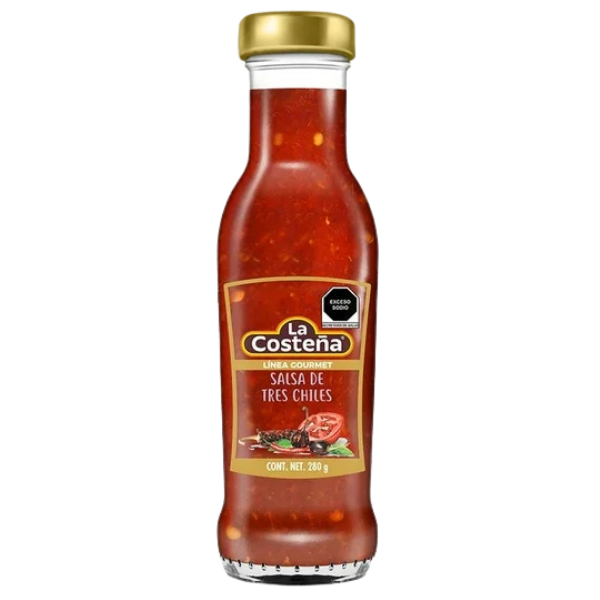Salsa Tres Chiles - 280 g