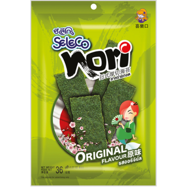 Seaweed Snack Original Nori - 36 g