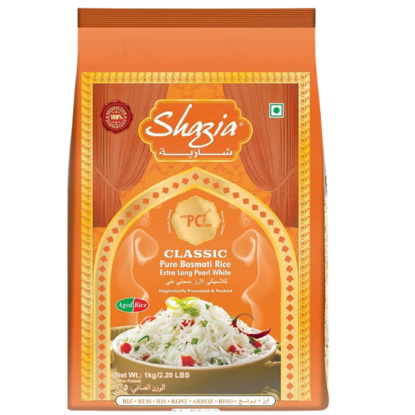 Shazia Classic Basmati Rice - 5 kg
