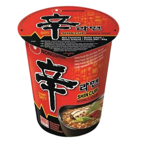 Shin Cup Ramyun (Ramen) - 68 g Nongshim