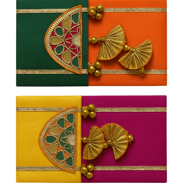 Silk Shagun Envelopes Rakhi - Per Pcs