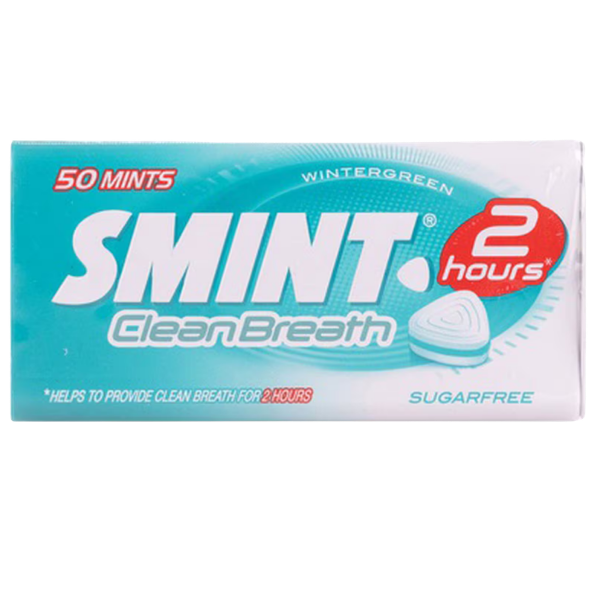 Smint CleanBreath 2 Hours Wintergreen Sugar Free – 35 g