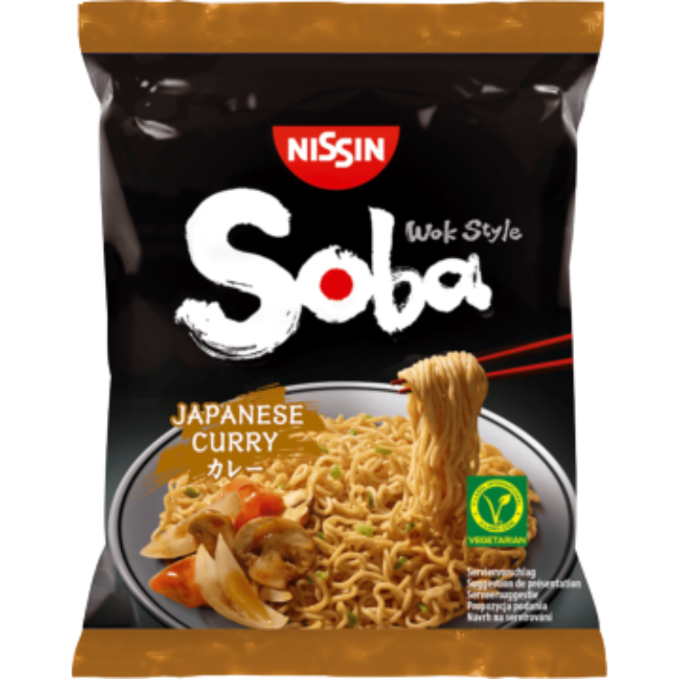 Soba Bag Japanese Curry -  111 g (Vegetarian)