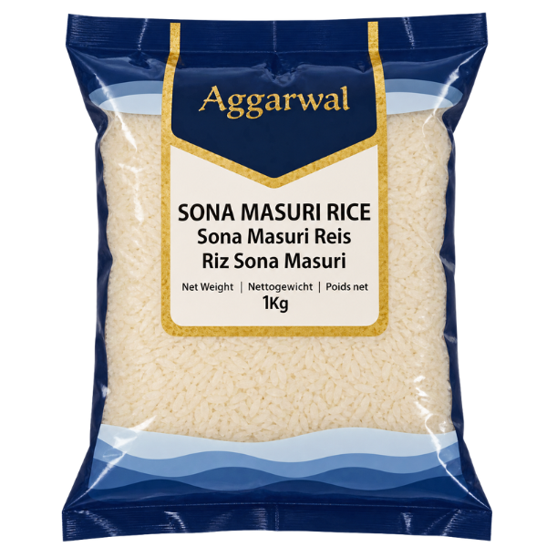 Sona Masuri Rice - 1 kg