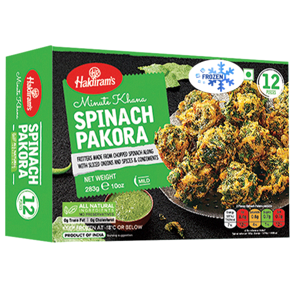 Spinach Pakora (12 pcs) Frozen - 283 g