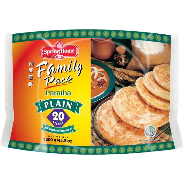 Spring Home Plain Paratha Family Pack - 1.3 kg