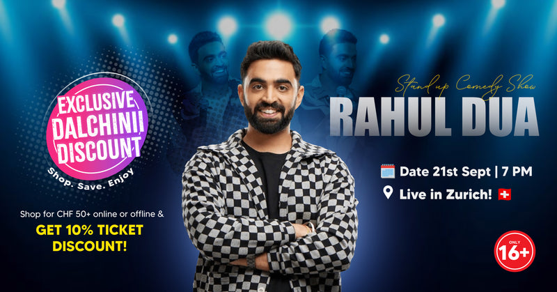 Ticket Rahul Dua's Show in Zurich