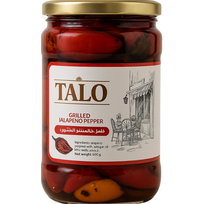 Talo Grilled Jalapeno Pepper – 600 g