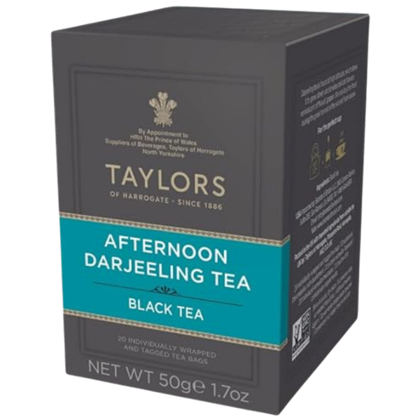 Taylors Afternoon Darjeeling Tea – 50 g (20 Bags)
