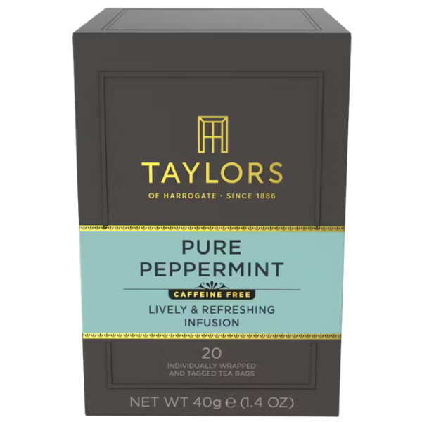 Taylors Harrogate Pure Peppermint Tea – 40 g (20 Bags)