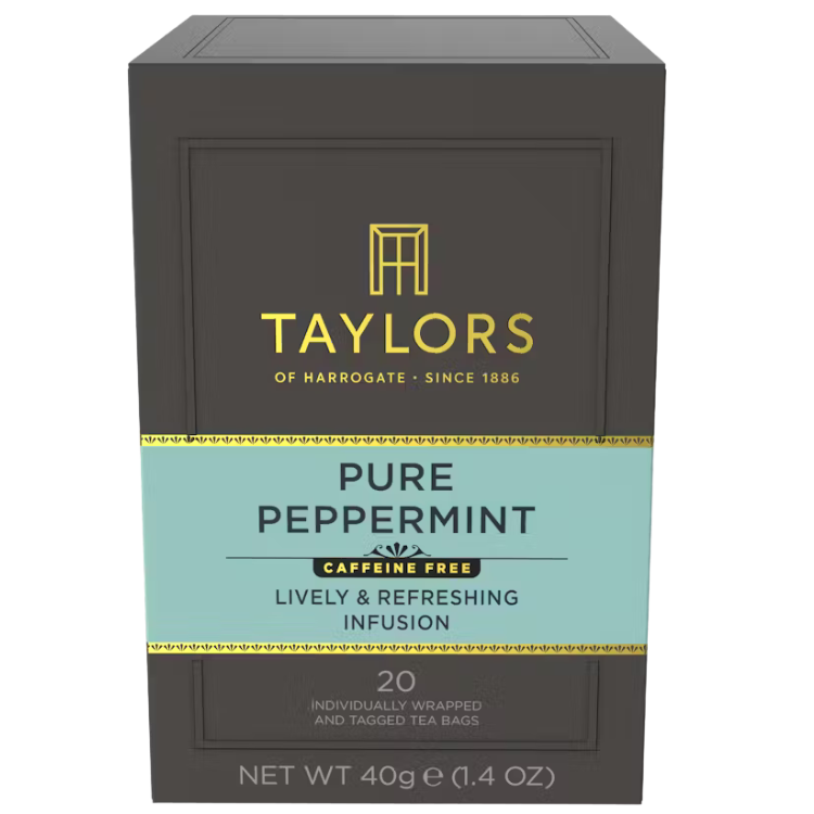 Taylors Harrogate Pure Peppermint Tea – 40 g (20 Bags)