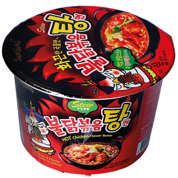 Buldak Hot Chicken Flavour Stew Ramen Bowl - 140 g