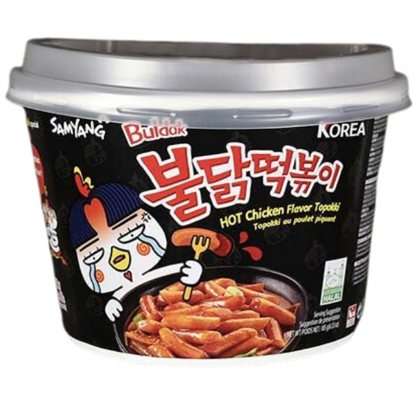 Buldak Hot Chicken Flavour Topokki Bowl - 140 g