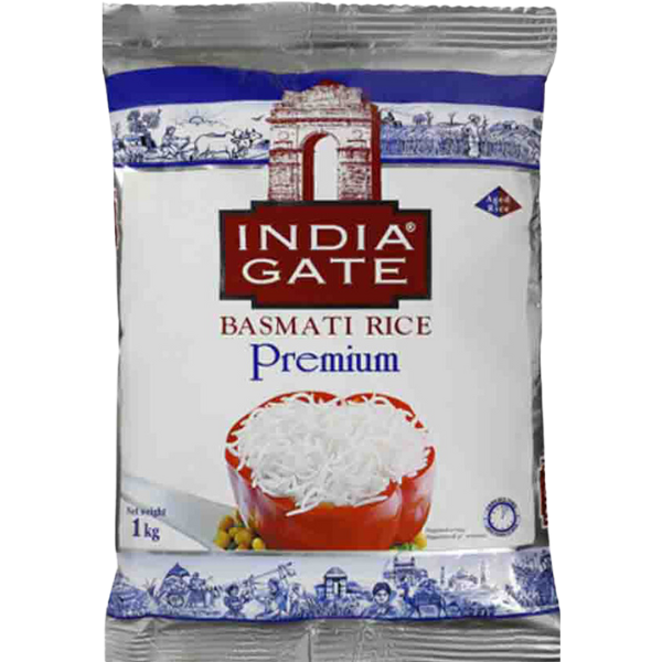 India Gate Premium Basmati Rice - 1 kg