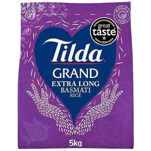 Tilda Grand Extra long Basmati Rice - 5 Kg
