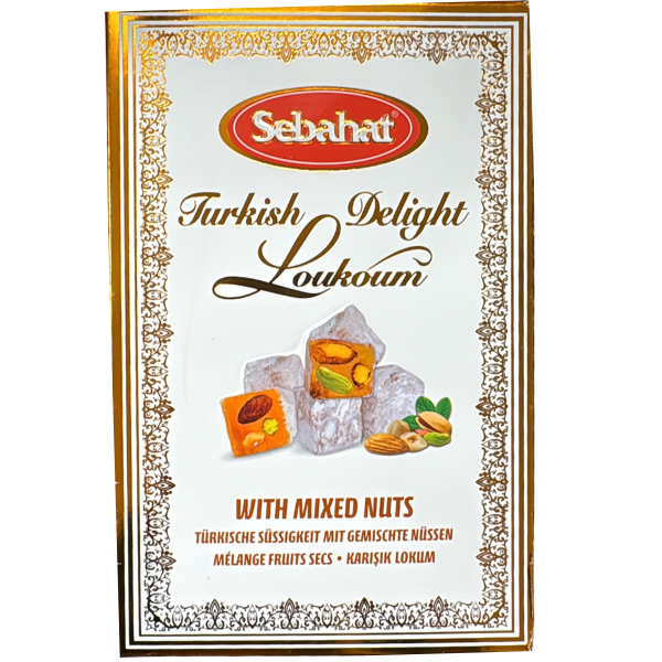 Turkish Delight with Mixed Nuts - 180 g