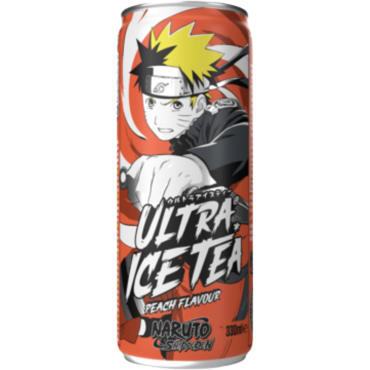 Ultra Ice Tea Naruto Peach - 330 ml