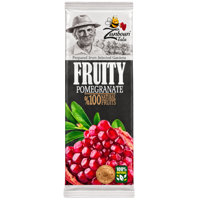 Fruity Pomegranate Fruit Bar – 140 g