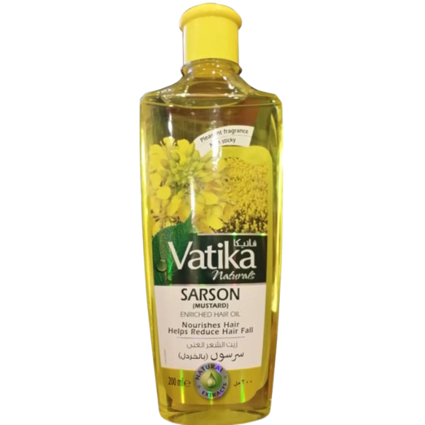 Vatika Mustard Hair Oil - 200 ml