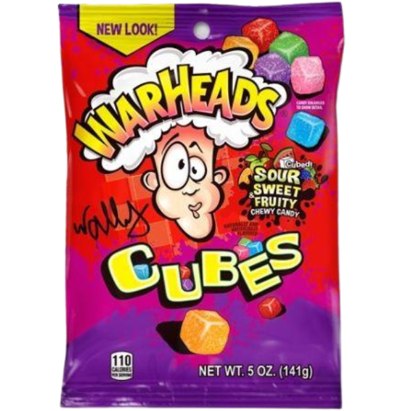 Warheads Chewy cubes - 141 g