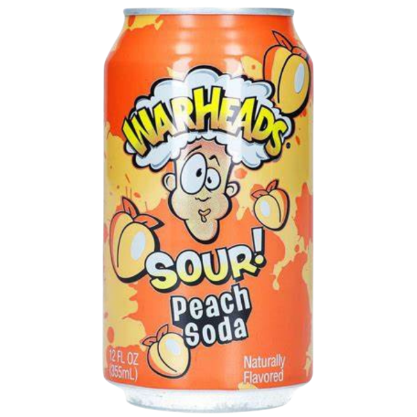 Warheads Peach  Soda - 330 ml
