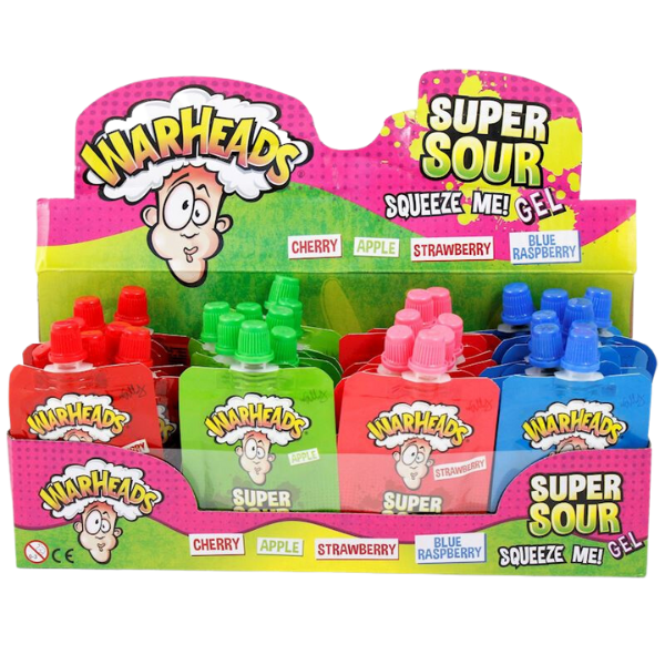Warheads Super Sour Gel - 20 g