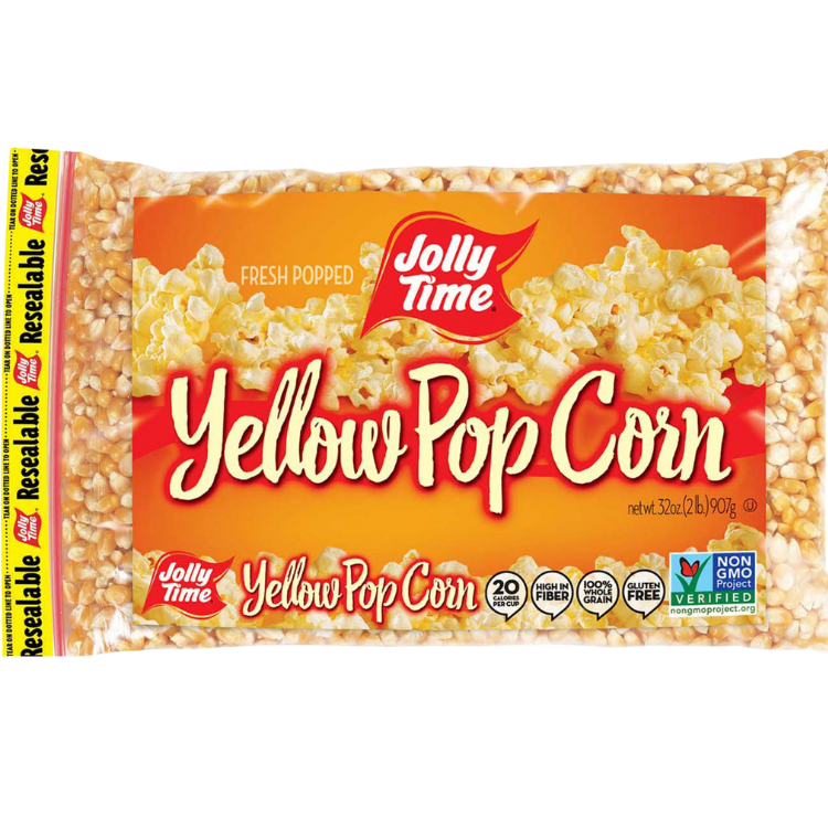 Yellow Popcorn Kernels - 250 g
